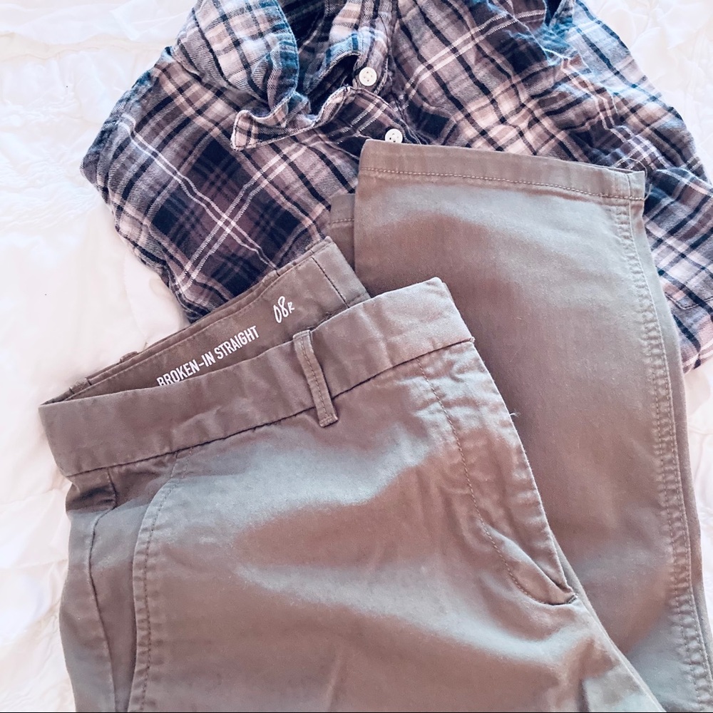 Gap Green Khakis